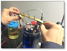 Formation en galvonoplastie en bijouterie, plaquage des métaux, rhodiage, plaquage or.