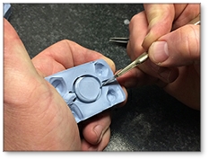 Formation de fabrication de moules en bijouterie pour bijoux.