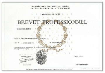 Formateur en gemmologie.